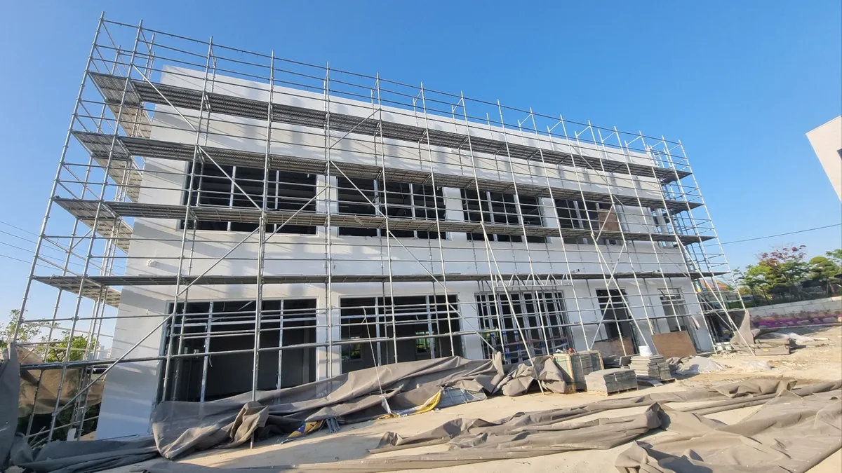 시스템비계공사