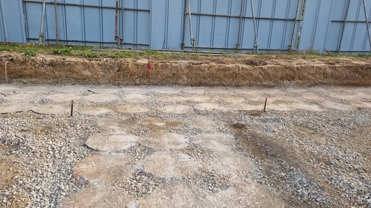 기초토목공사-팽이기초