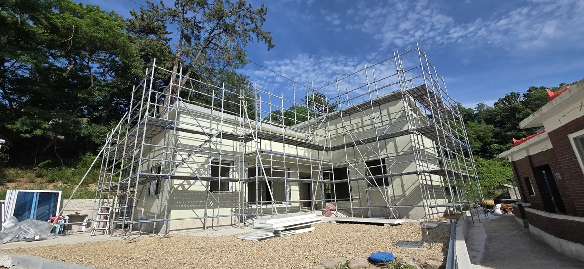 시스템비계공사