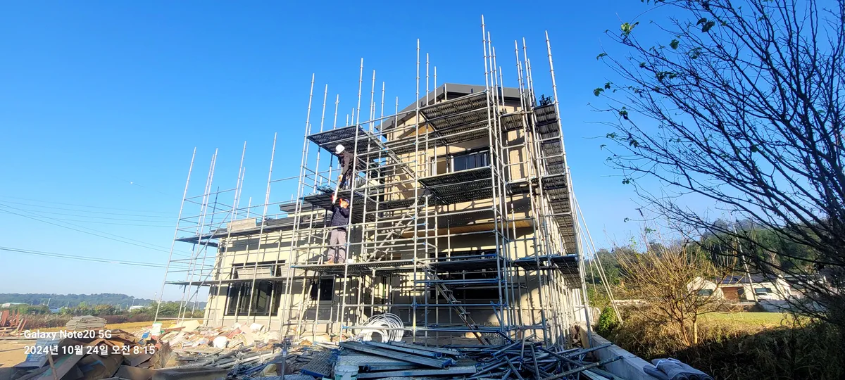 시스템비계공사