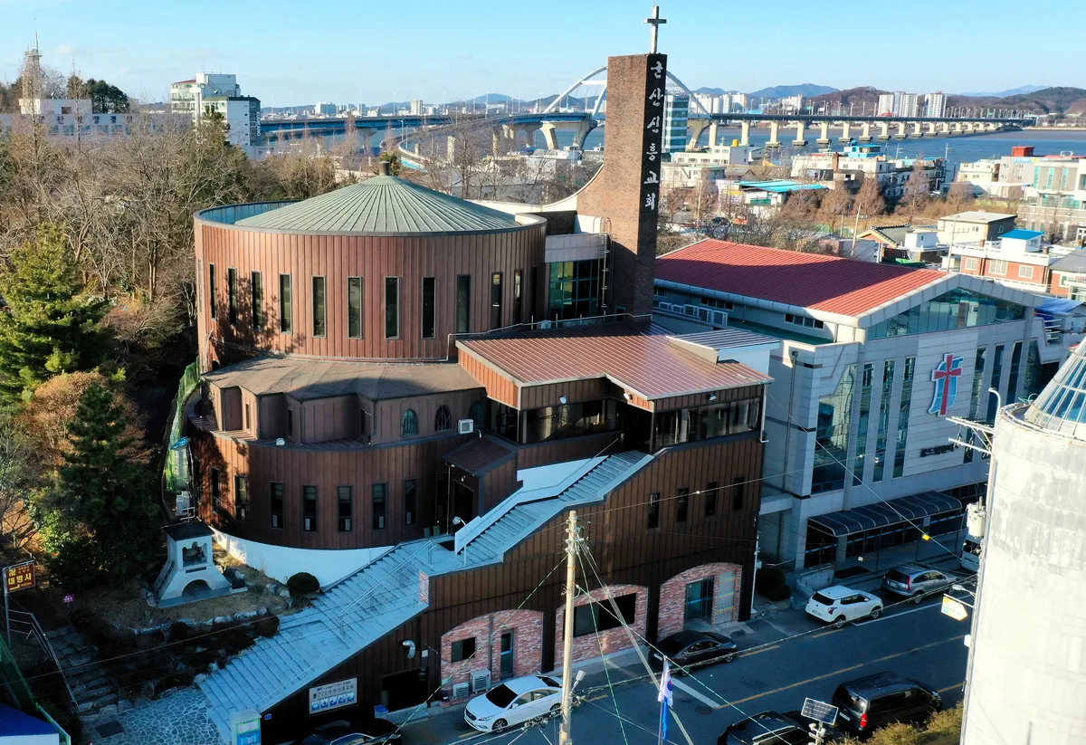 군산교회 외부내부 리모델링