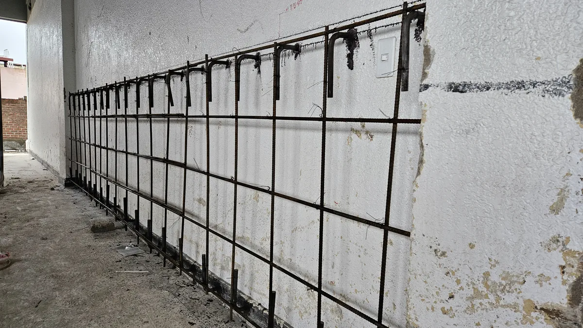 내력벽증설공사