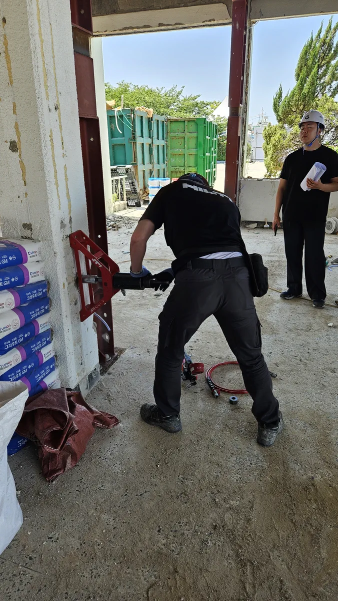 케미칼앙카 인발시험