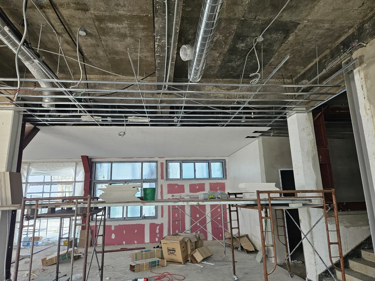 스터드벽체, 텍스공사