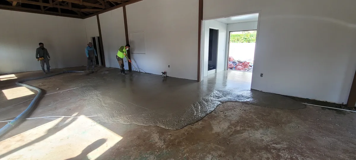 내부 바닥 미장